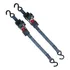 Cinta Para Carga Com Catraca Automatica 2un   680kg   Ntk Cor Preto