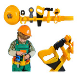 Cinto Construtor Capacete Ferramenta