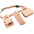 Cinto De Couro/nylon Marrom Para Carpinteiro Vonder 