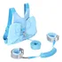 Cinto De Segurança Infantil/mochila/pulseira Anti-perda De Cor Azul Animal