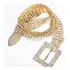 Cinto Feminino Corrente Com Strass Brilhante - Hl-38