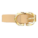 Cinto Feminino Fivela Dourada