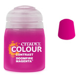 Citadel Colour Contrast Paints Doomfire Magenta Tinta Rosa