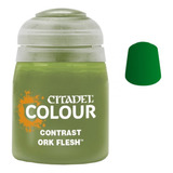 Citadel Colour Contrast Paints Ork Flesh Tinta Verde