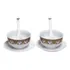 Cj. Bowl Porcelana Com Sousplat Acoplado T. Limoges - 02 Pçs