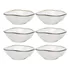 Cj 06 Tigelas Em Porcelana Oxford Ryo Maresia 500ml