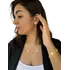 Cjto Colar Brinco E Pulseira Dourado Trevo Virginia Semijoia