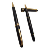 Cjto Montblanc Meisterstuck Esferografica