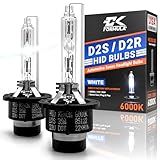 CK FORMULA Lâmpadas Hid D2S   6000K Branco Frio  35 W  Lâmpadas De Farol Hid D2R  Lâmpadas De Farol Xenon Hid  Luzes Hid Para Faróis De Carros  Lâmpada De Farol Automotivo Lâmpada De Farol De Substi