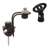 Clamp B10 Ask Suporte Microfone Bateria Percussão Cachimbo