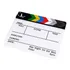 Claquete Cinema Acrílico Profissional Decoração E Filmagens