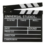 Claquete Cinema Filmagem Diretor Madeira Decoração 30x28