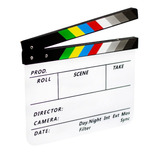 Claquete Cinema Profissional Colorida