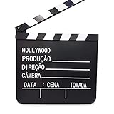 Claquete De Cinema   Mdf 20x19cm