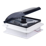 Claraboia Motorhome 280 X 280 Mm C Exaustor 5w 12v