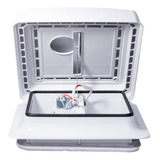 Claraboia Para Motorhome Com Exaustor E Ventilador 12v 28x28