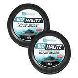Clareador Dental Carvão Atiivo Bio Halitz 15g Natuflores 2un