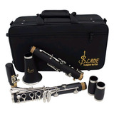 Clarinete Clarineta 17 Chaves Com Estojo Slade Ammoon Ccb