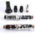 Clarinete Madeira De Ébano Original Chaves Banhada Prata Nf 