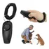 Clicker E Apito Pet Adestramento 2 Em 1 Treinamento Cachorro Cor Preto