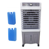 Climatizador De Ar Industrial Portátil Evaporativo 45l Cor Branco 110v