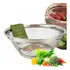 Clink Escorredor De Macarrão Arroz Legumes Verduras Multiuso 22cm Cor Inox