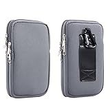 Clipes De Proteção Para Smartphone, Dois Bolsos, Coldre Para Celular Para Iphone 12 Pro Max, Para Galaxy Note20 Ultra, S21 Ultra 5g Neoprene Bolsa De Telefone Coldre Estojo De Transporte Com Clipe +