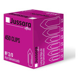 Clips Para Papéis De Aço Galvanizado N 3 0   450 Unidades Cor Cinza