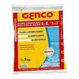 Cloro Le Multi Acao 3x1 Granulado 1kg Genco