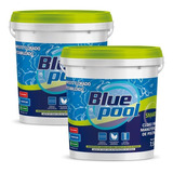 Cloro Piscina Smart Balde 7 5 Kg Kit Com 2 Bluepool Fluidra