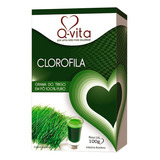 Clorofila Em Pó 100% Puro Grama Do Trigo Wheatgrass Q-vita