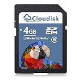Cloudisk Cartão Sd 4gb Sdhc Classe 6 Cartão De Memória Flash Cartões De Câmera Digital De 4 Gb