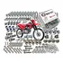 Clown Kit Parafusos Chassi Carenagem Top Crf250f Todas B5s