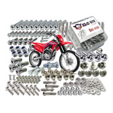 Clown Kit Parafusos Chassi Carenagem Top Crf250f Todas B5s