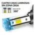 Cn 20000lm,-kit De Farol Led Farol Alto E Farol Baixo Para