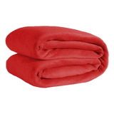 Cobertor Manta Microfibra Casal Queen Lisa Casa Laura Enxovais 2 00m X 1 80m Premium Soft Veludo Vermelho