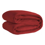 Cobertor Manta Microfibra Casal Queen Lisa Casa Laura Enxovais 2 00m X 1 80m Premium Soft Vinho