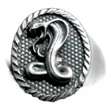 Cobra Anel De Prata