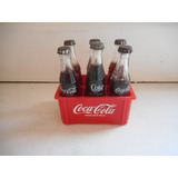 Coca Cola - Mini Garrafas De Vidro E Engradado - Anos 80 #1