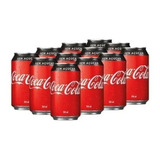 Coca Cola Zero Lata 350ml - Pack 12 Unidades