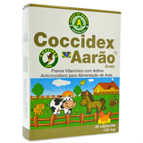 Coccidex 130mg 30 Cápsulas Aarão Premix Anticoccidiano