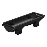 Cocho Canaleta Para Gado 230l Preto Gplas