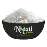 Coco Ralado Em Flocos Grossos 500g Sem Açucar Niyati Cor Branco