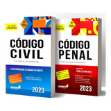 Código Civil + Código Penal 2023 - Lei Seca - Livro