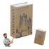 Cofre Camuflado Com Chave Formato Livro Porta Joias Dinheiro