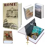 Cofre Camuflado Livro Porta