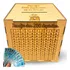 Cofre Desafio 31 Mil Reais Poupar Em Familia Viajar Wood Box
