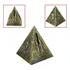 Cofre Piramide Miniatura Metal Egito Faraó Dourada