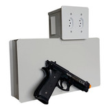 Cofre Tomada   Extra Grande   Para Armas Cor Cinza