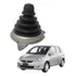 Coifa Alavanca Cambio Honda Fit 03 08 Sanfonada C base Cinza